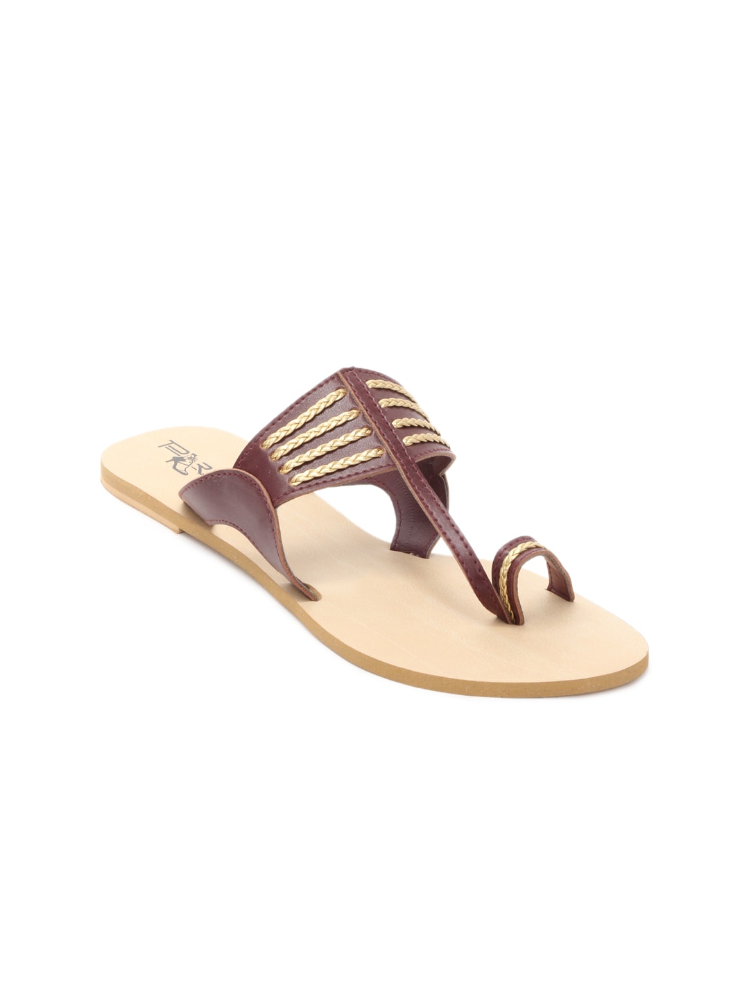 Portia Women Maroon Flats
