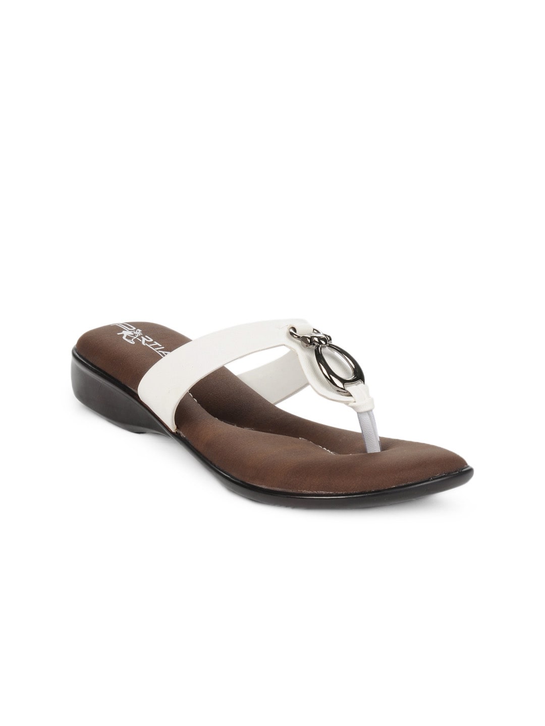 Portia Women White Flats
