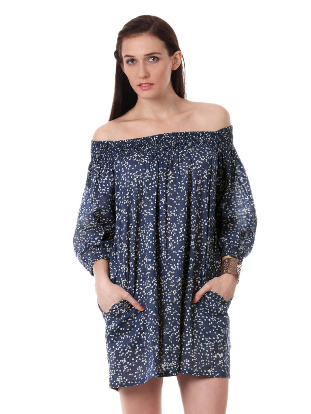 French Connection Women Blue Dress