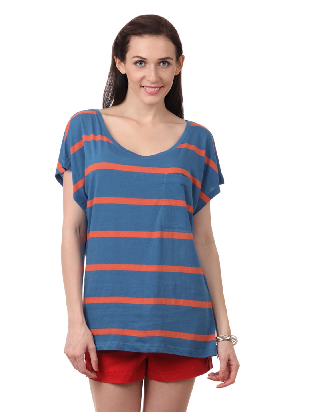 French Connection Women Blue Top