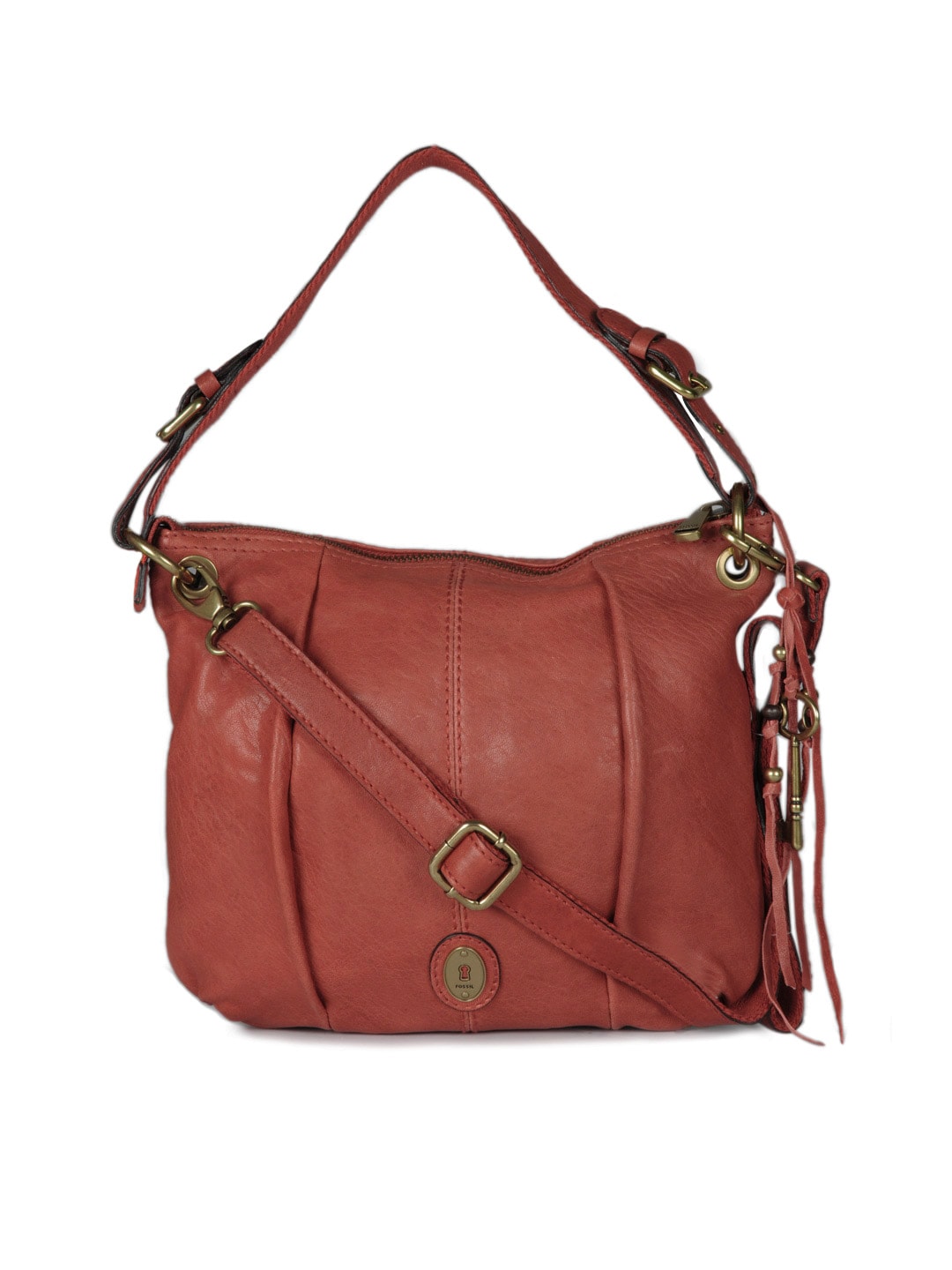 Fossil Women Red Handbag