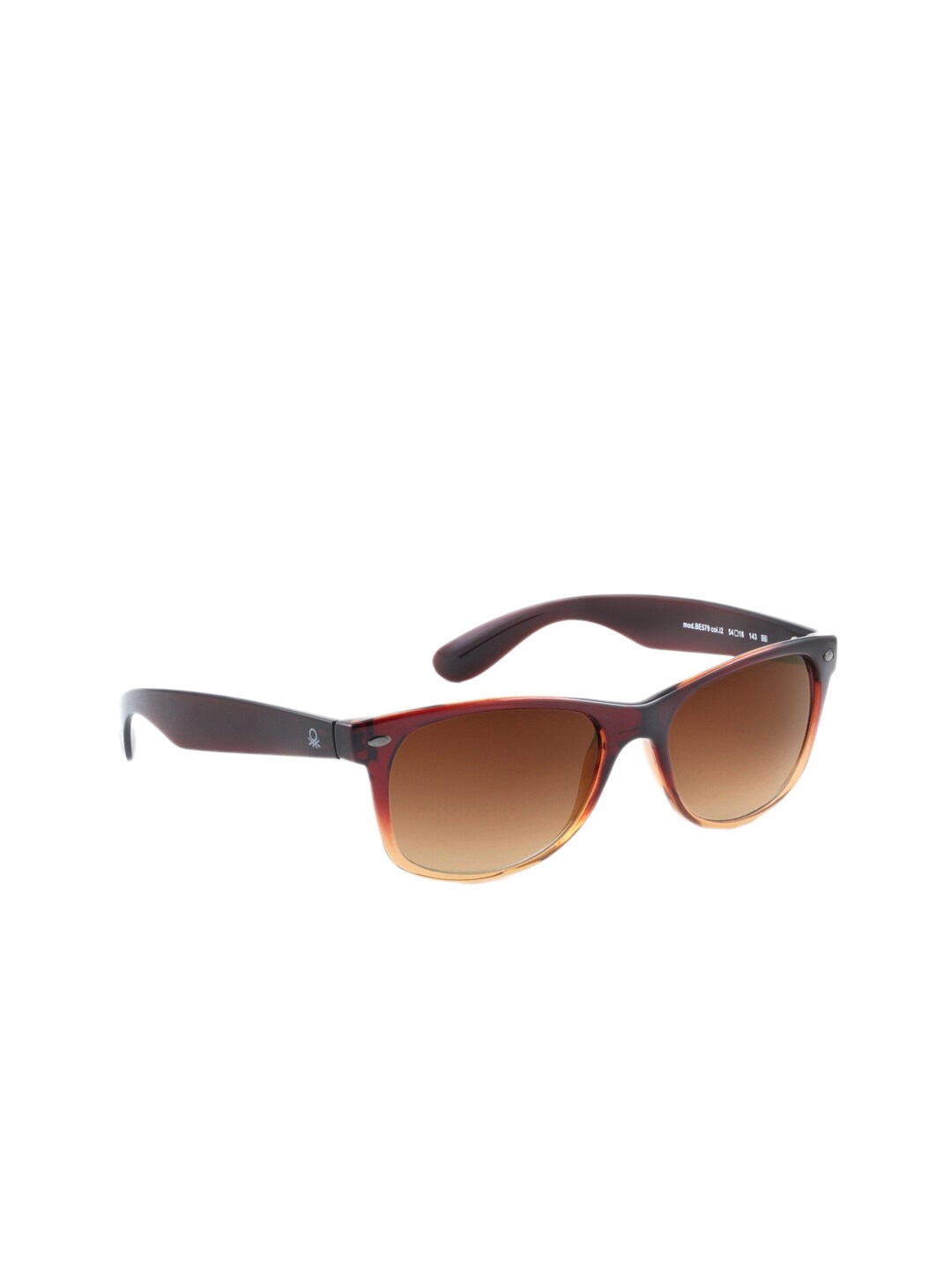 United Colors of Benetton Unisex Brown Sunglasses