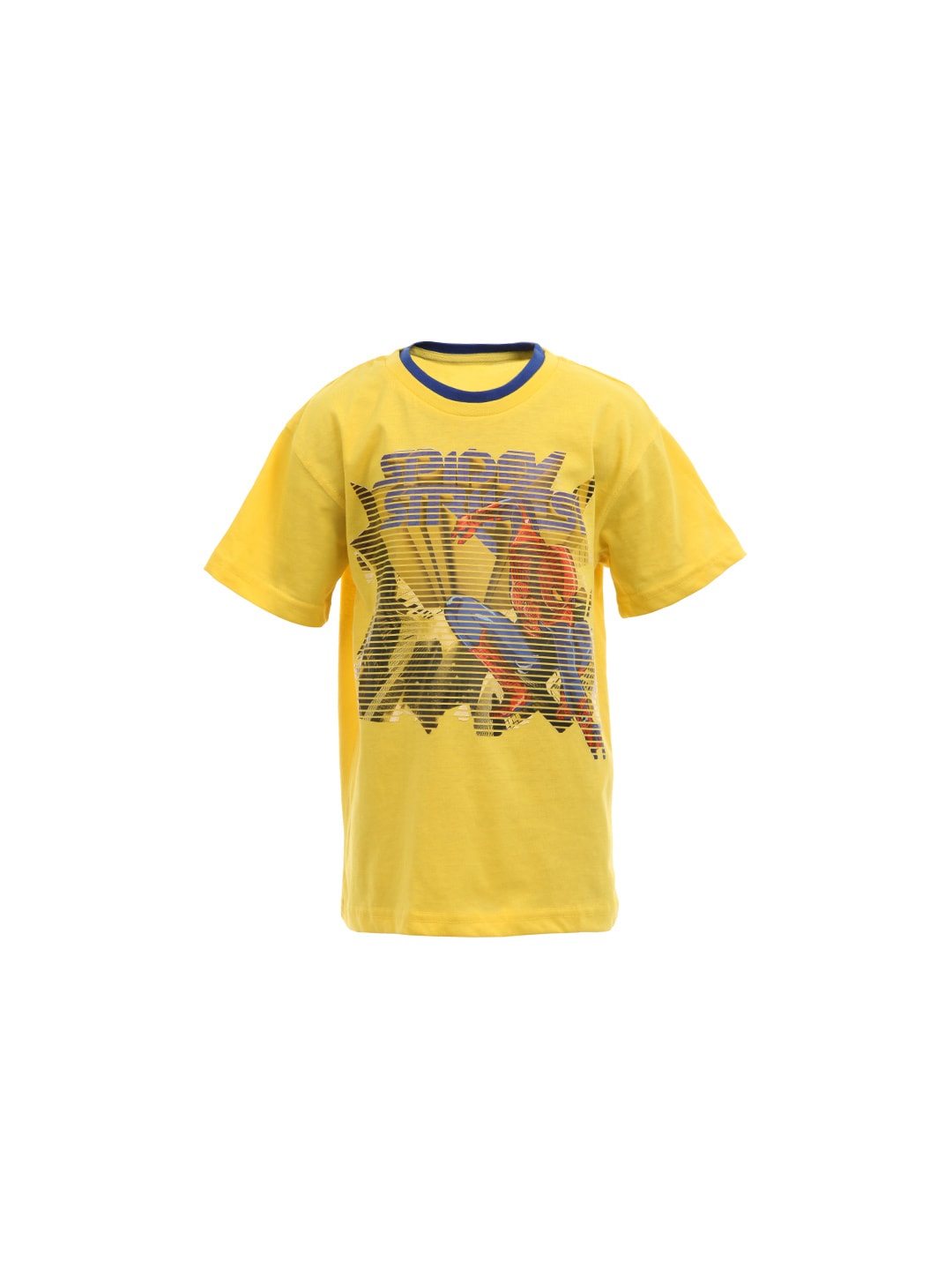 The Amazing Spiderman Boys Yellow T-shirt