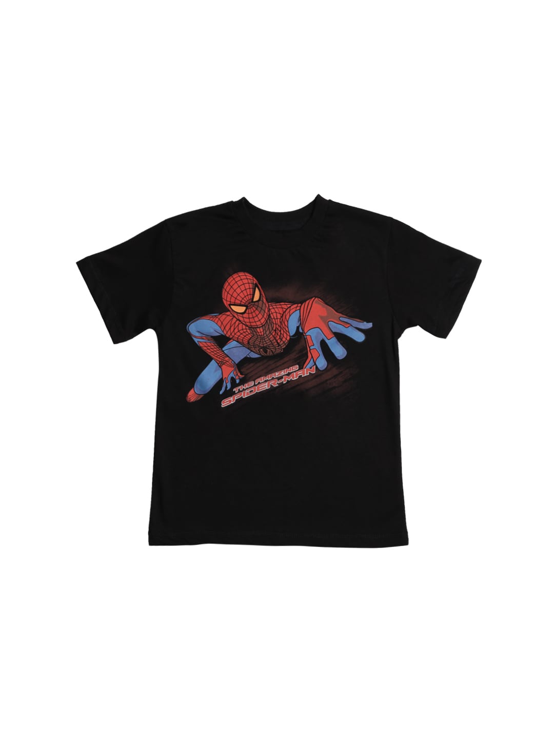 The Amazing Spiderman Boys Black T-Shirt
