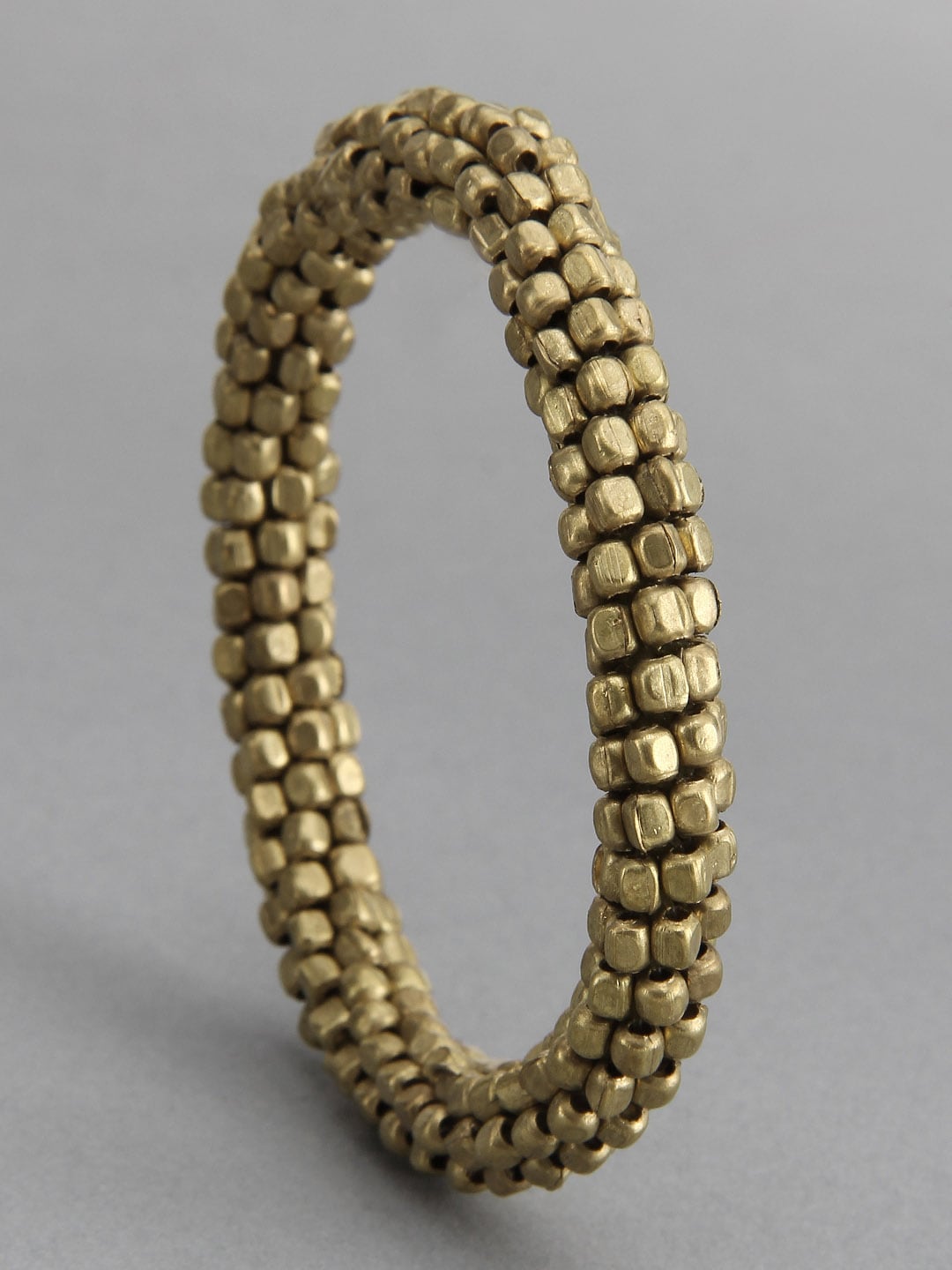 Pitaraa Women Bronze Beaded Bracelet