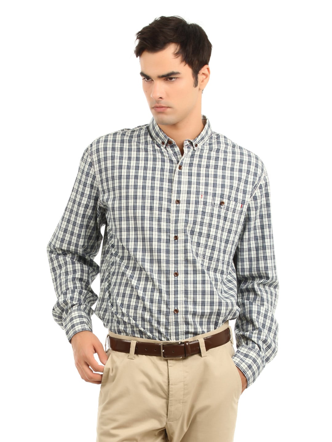 French Connection Men Blue Shirt