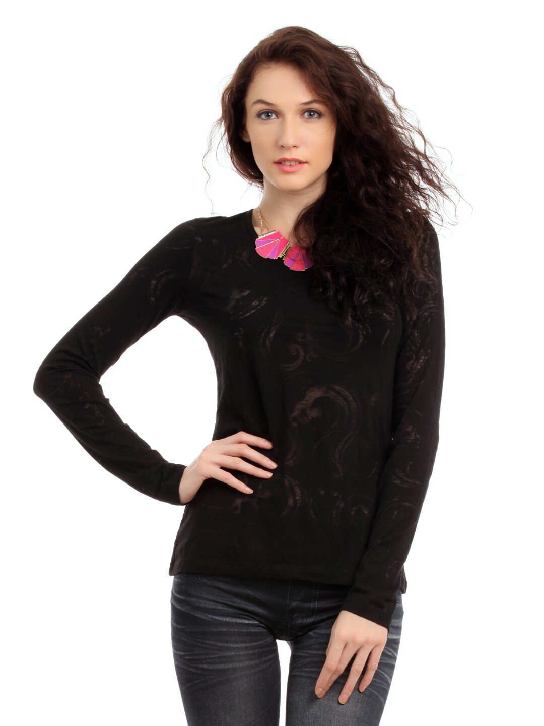 French Connection Women Black Top