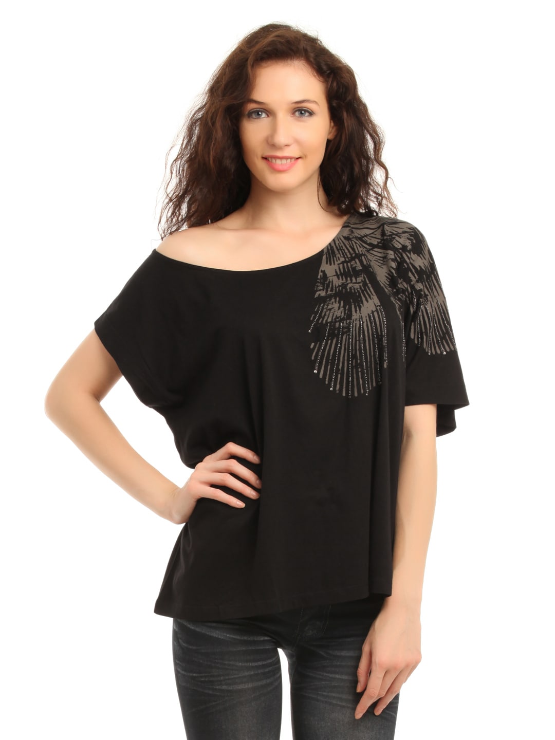 French Connection Women Black Top