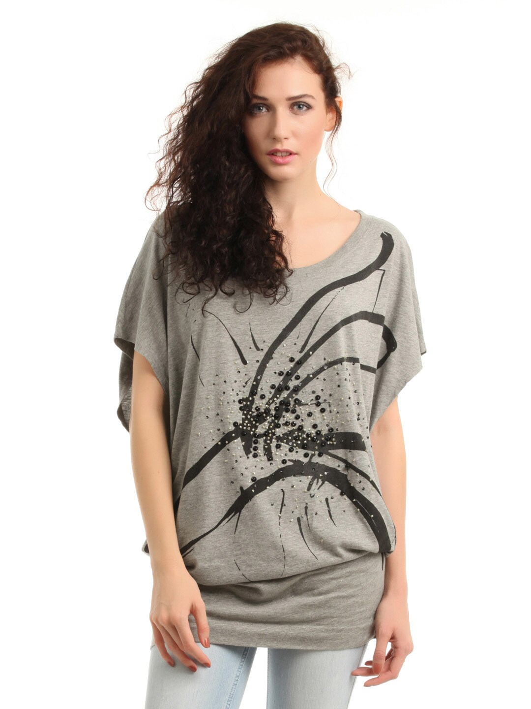 French Connection Women Grey Top