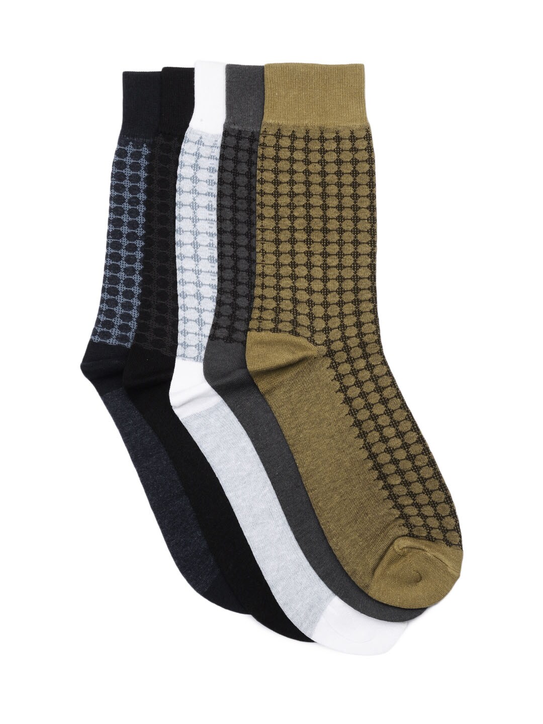 Arrow Men Pack Of 5 Basic Plating Socks