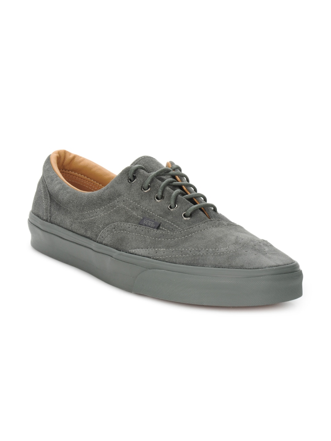 Vans Men Grey Era Wingtip Shoes