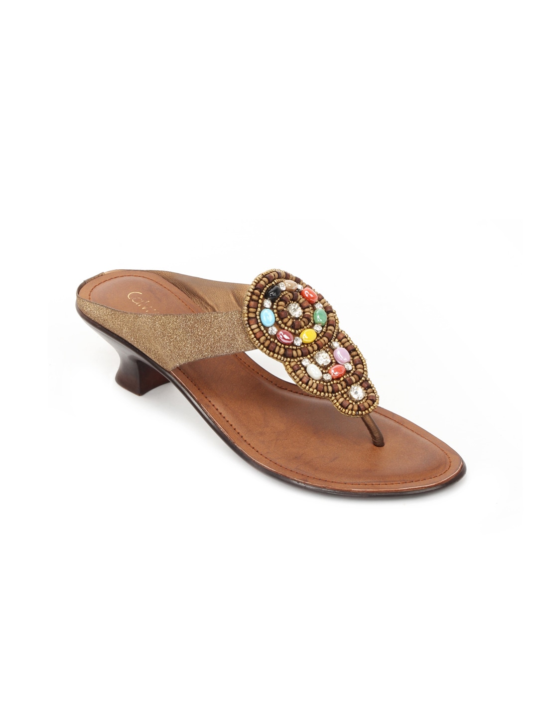 Catwalk Women Gold Heels