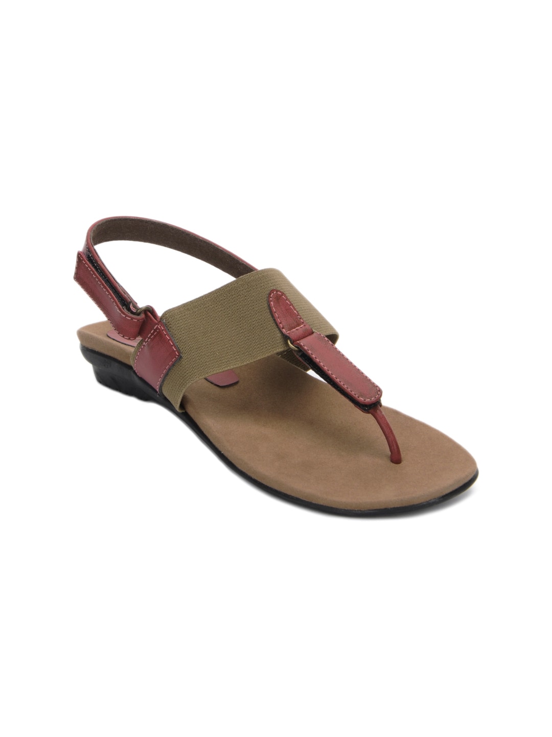 Catwalk Women Pink & Brown Flats