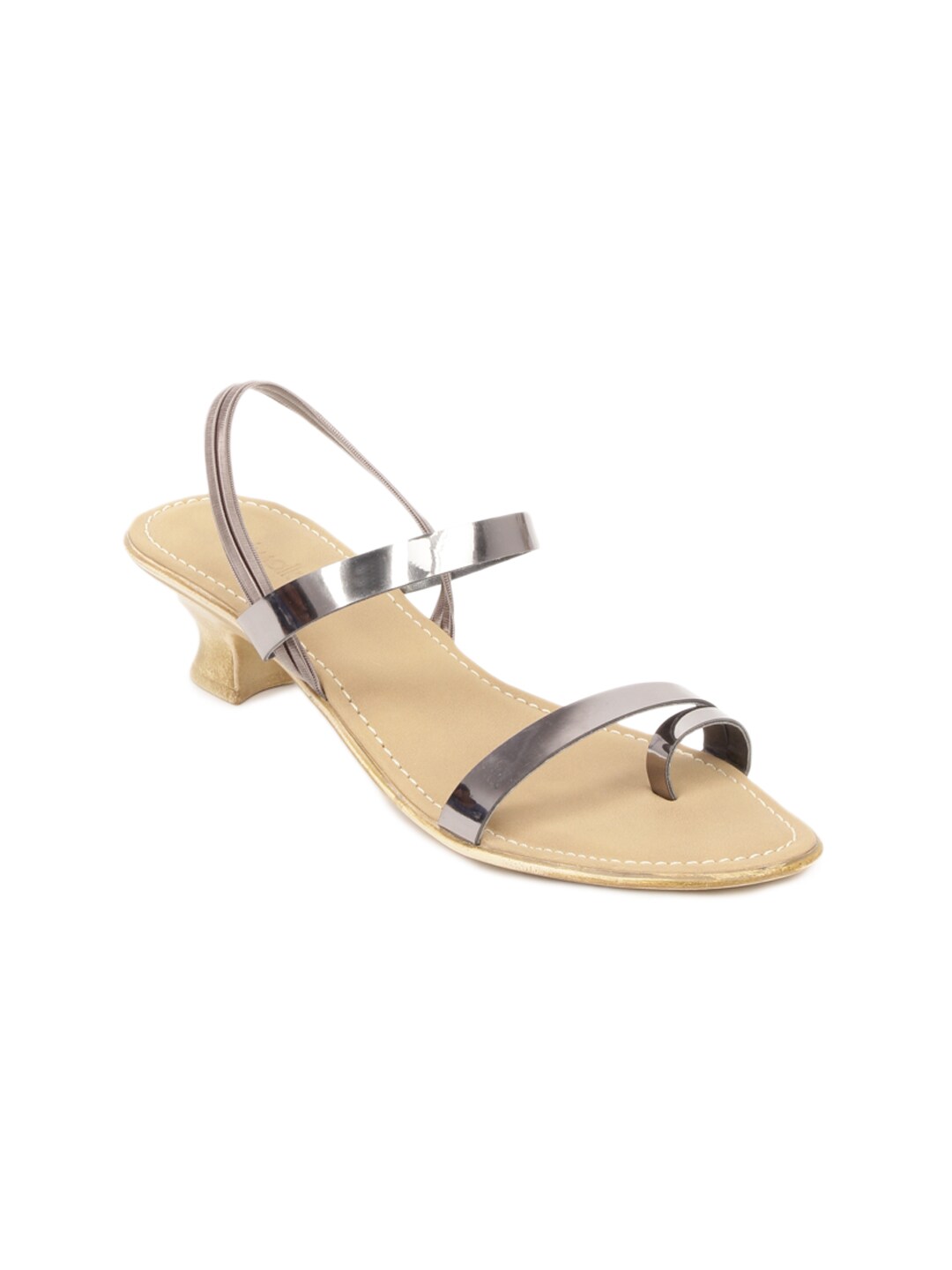 Catwalk Women Metal Grey Heels