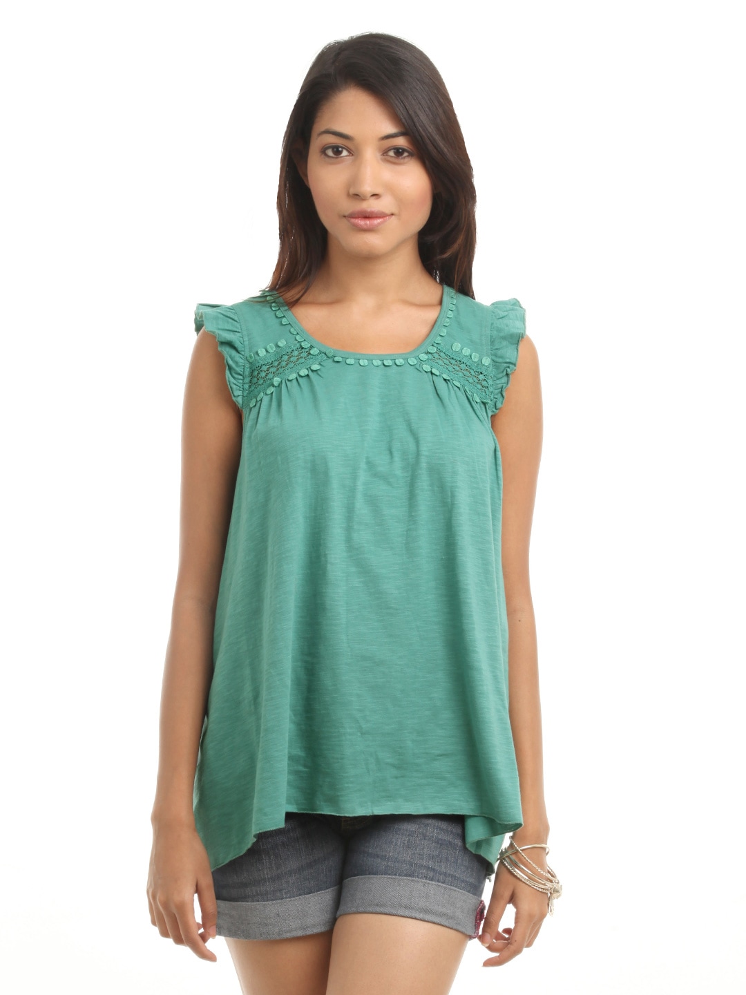 Mineral Women Green Top