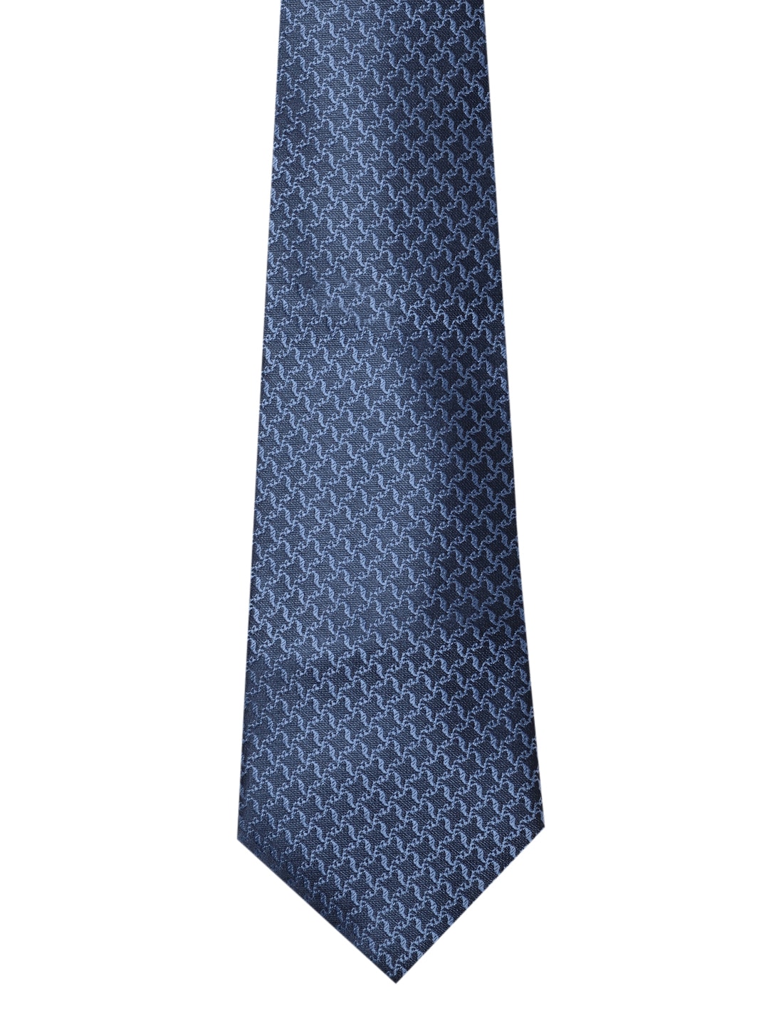 Park Avenue Men Blue Printed Tie