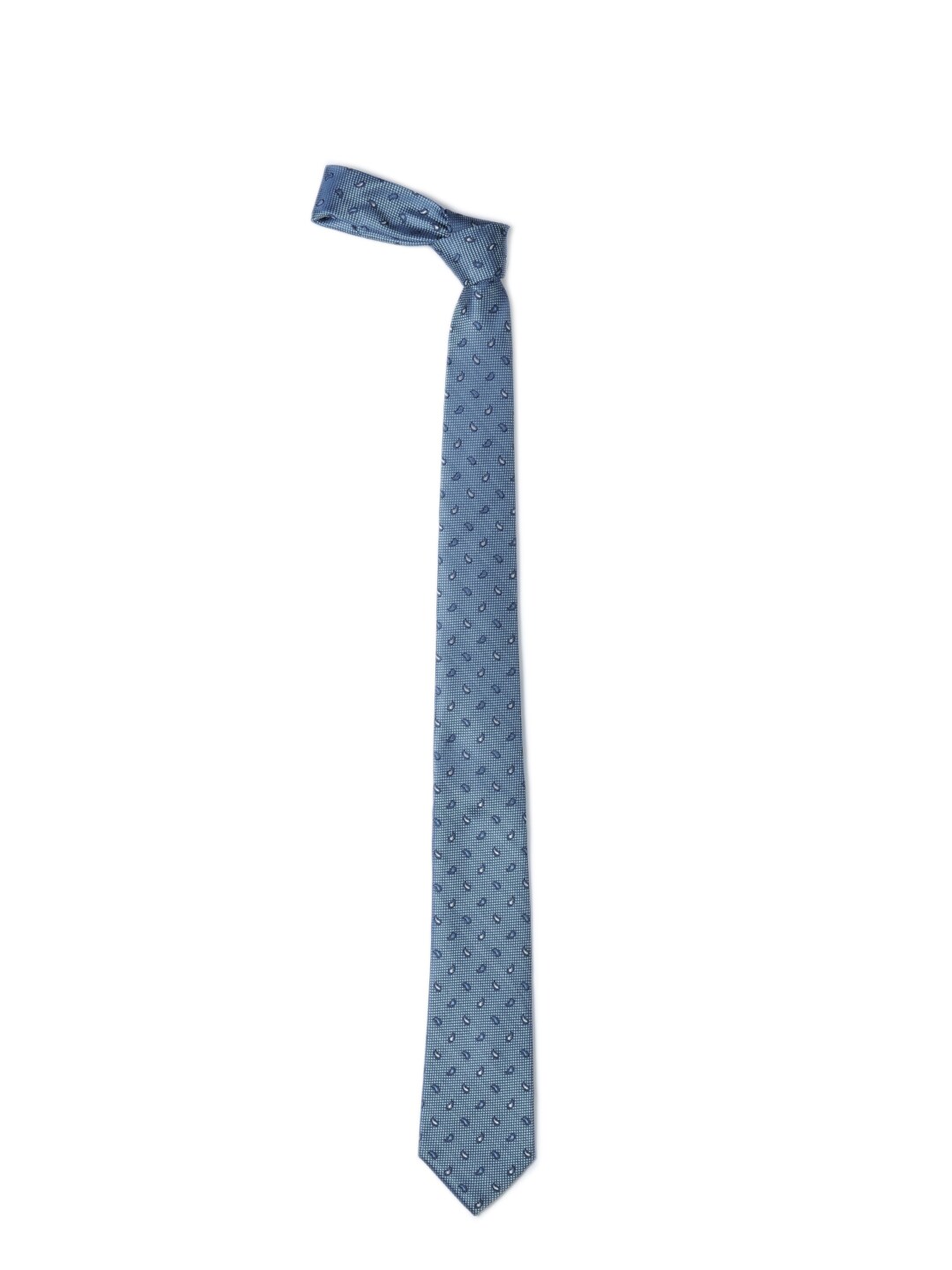 Park Avenue Blue Paisley Pattern Tie