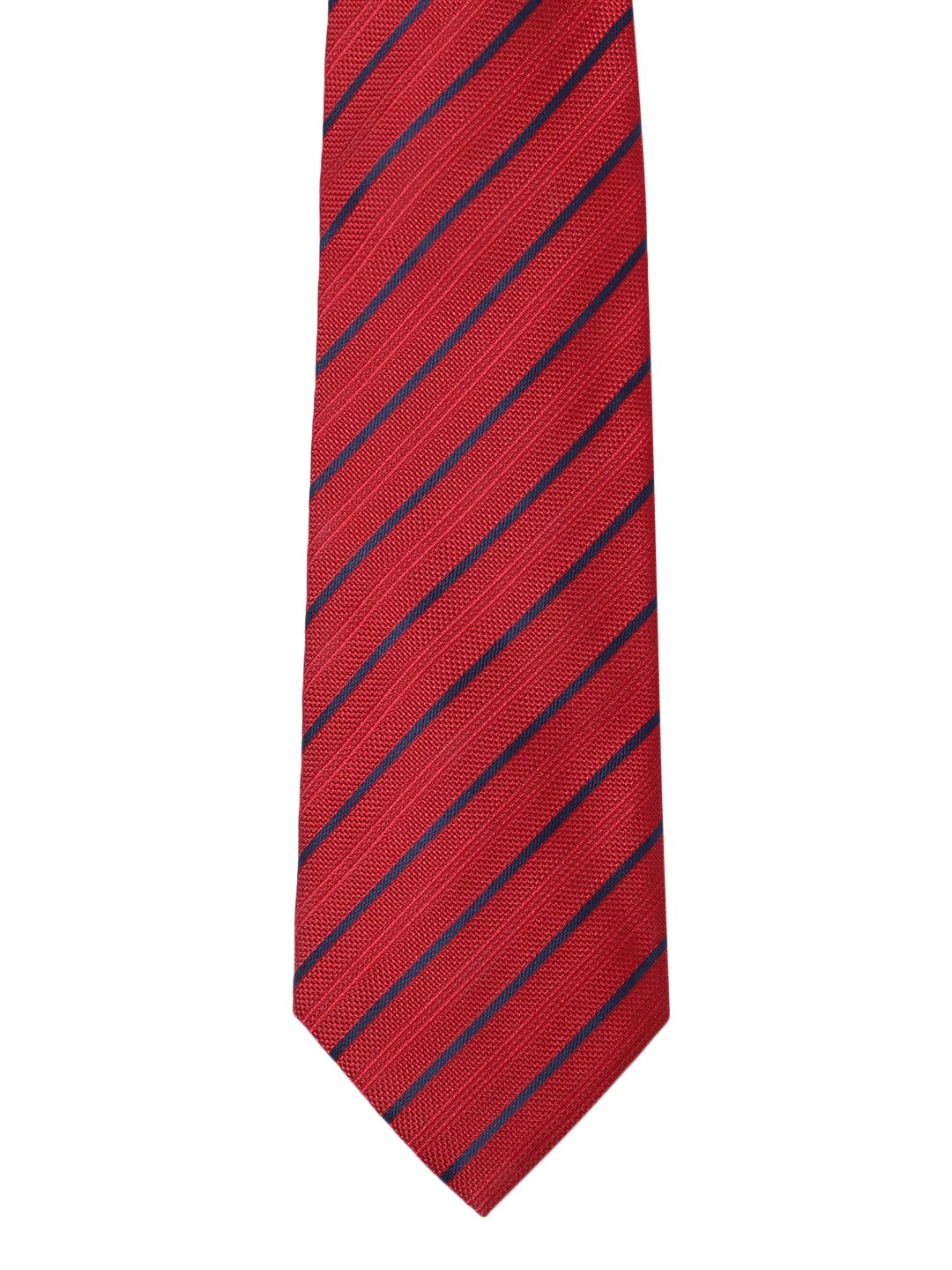 Park Avenue Men Red Printed Broad Tie