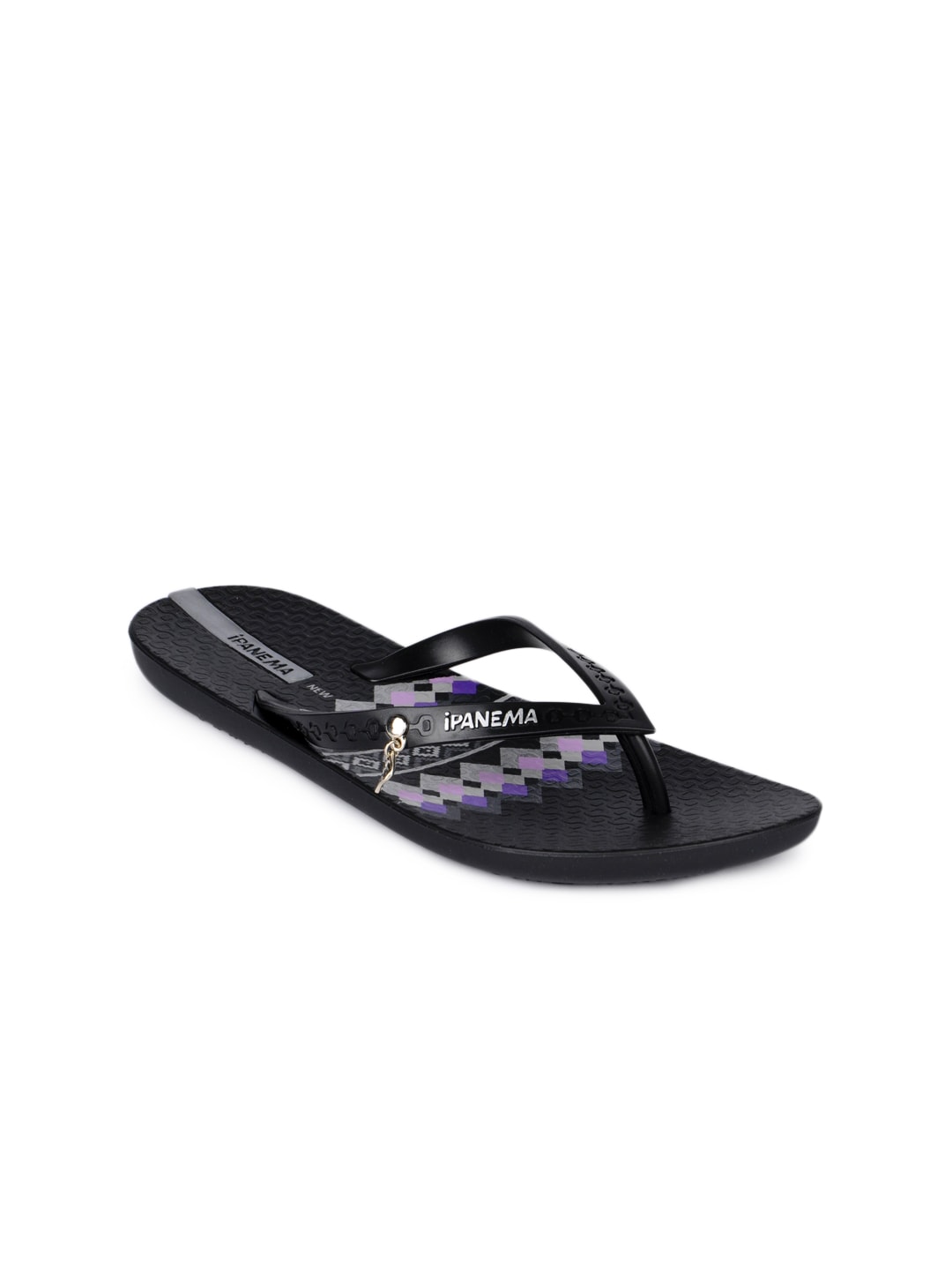 iPanema Women Black Flip Flops