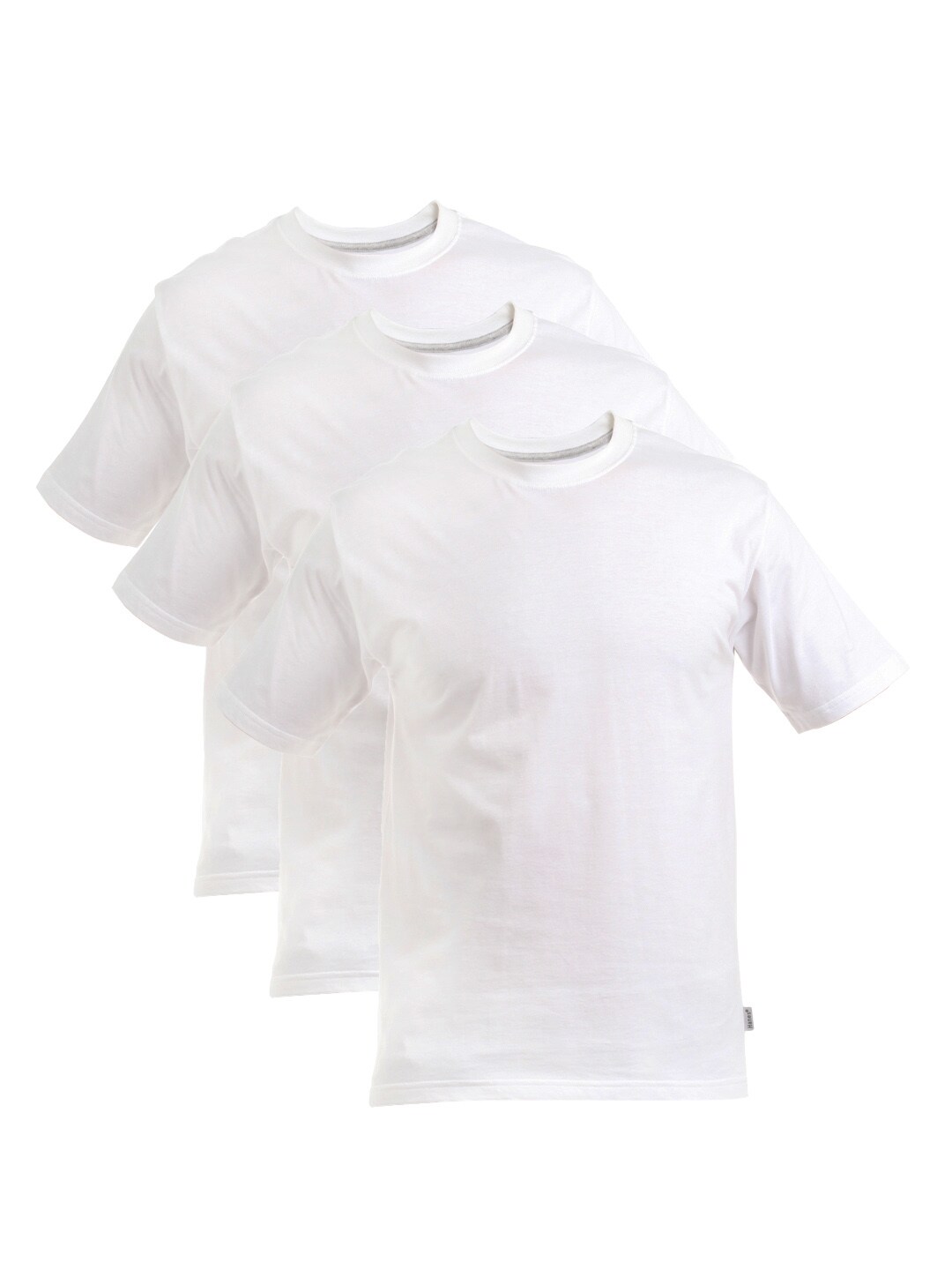 Hanes Men White Pack of 3 T-shirts