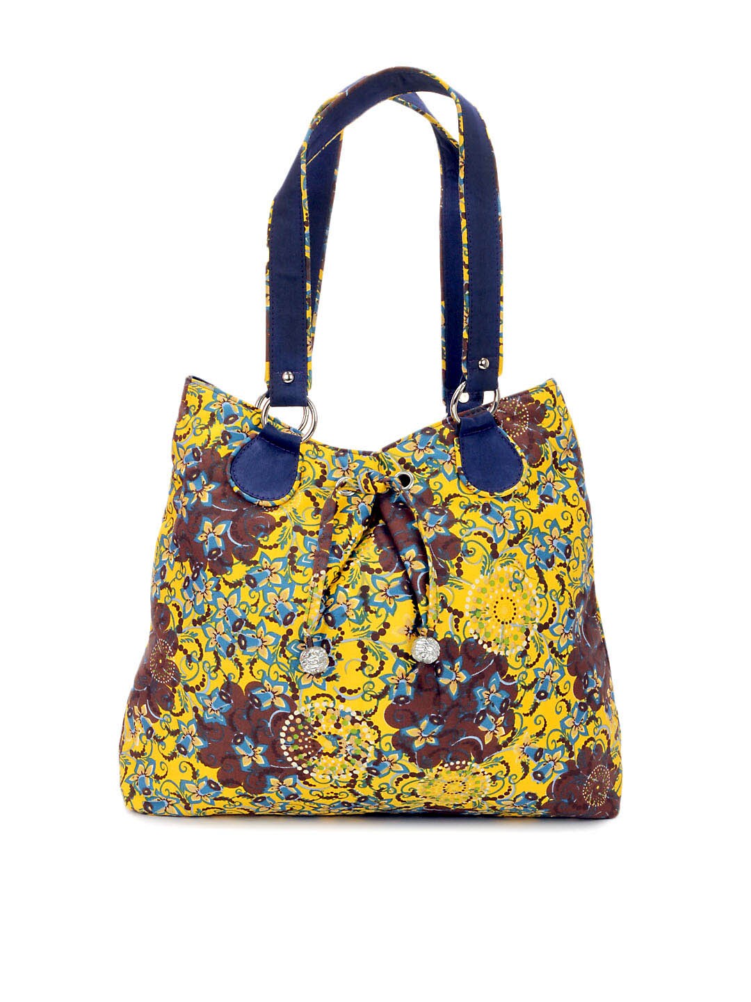 Paridhan Women Yellow Handbag