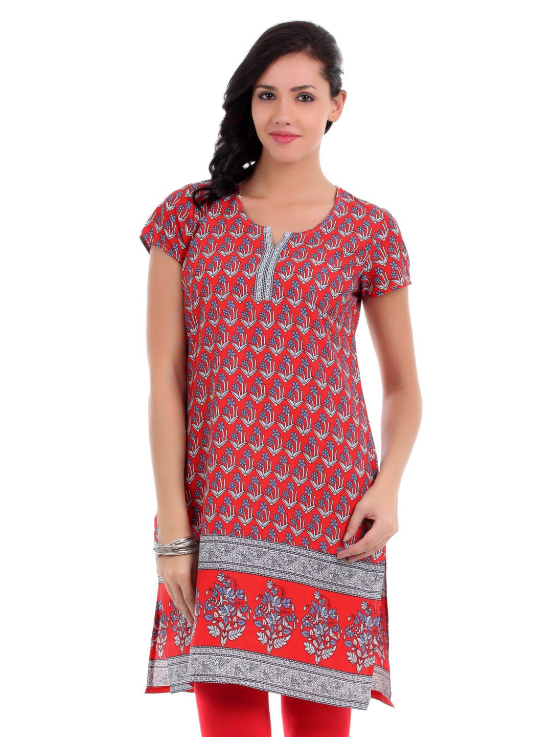 Aurelia Women Red Kurta