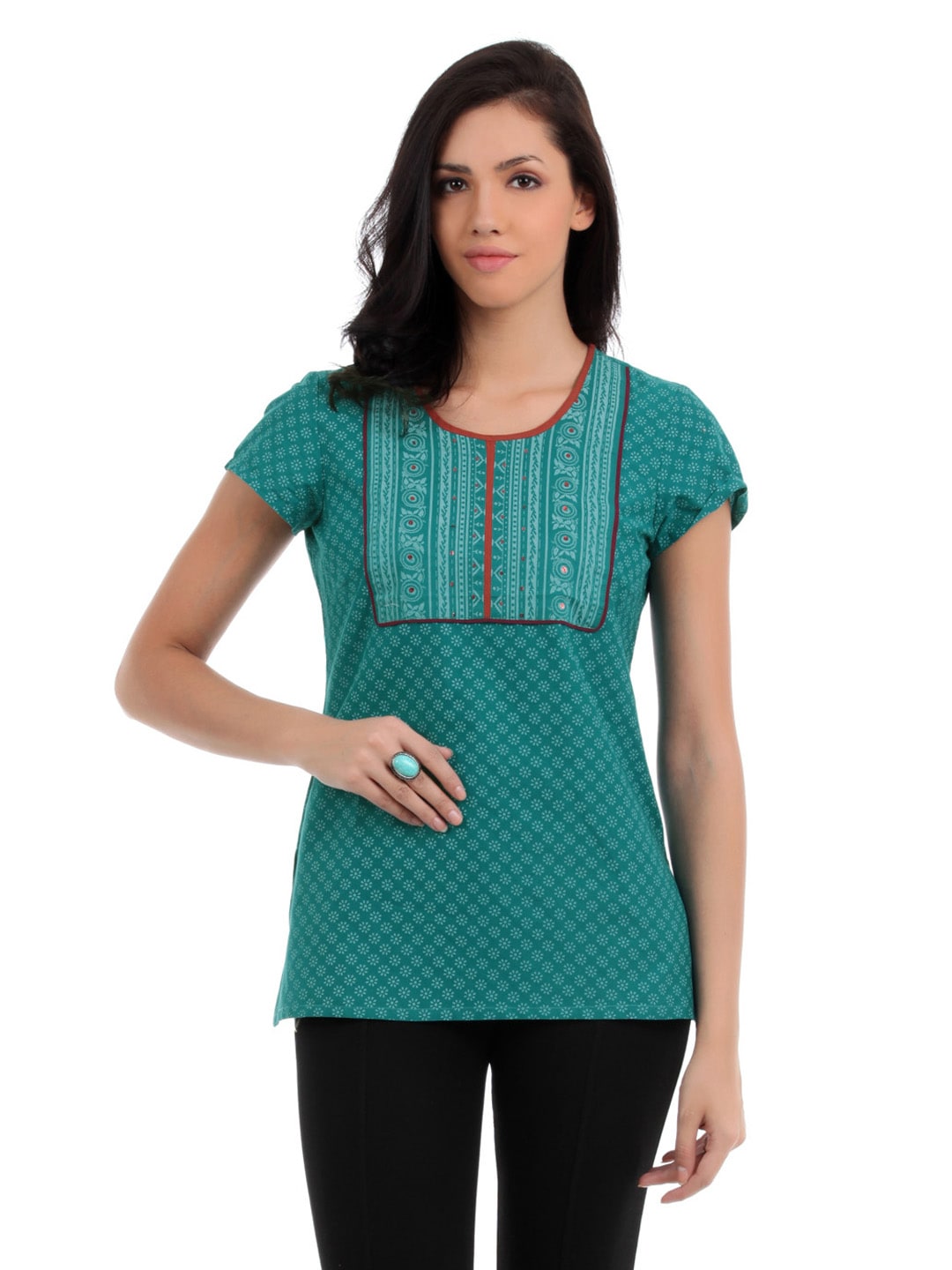 Aurelia Women Blue Kurti