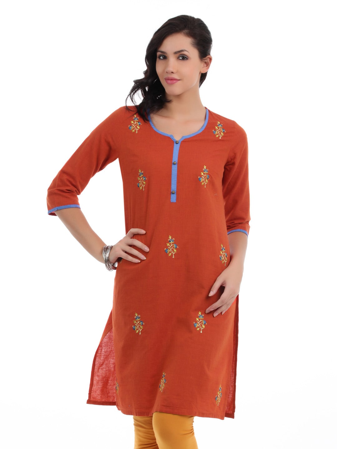 Aurelia Women Red Kurta