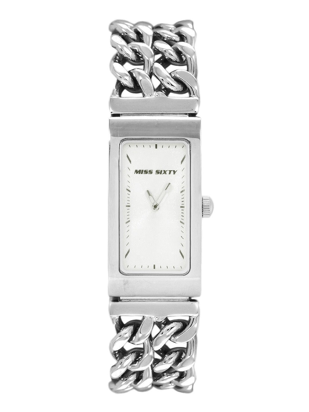 Miss Sixty Silver Dial Watch