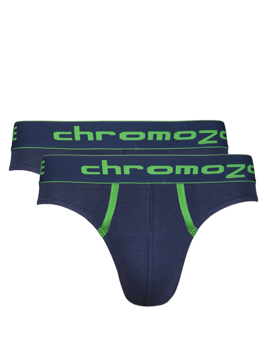 Chromozome Men Blue & Green Briefs