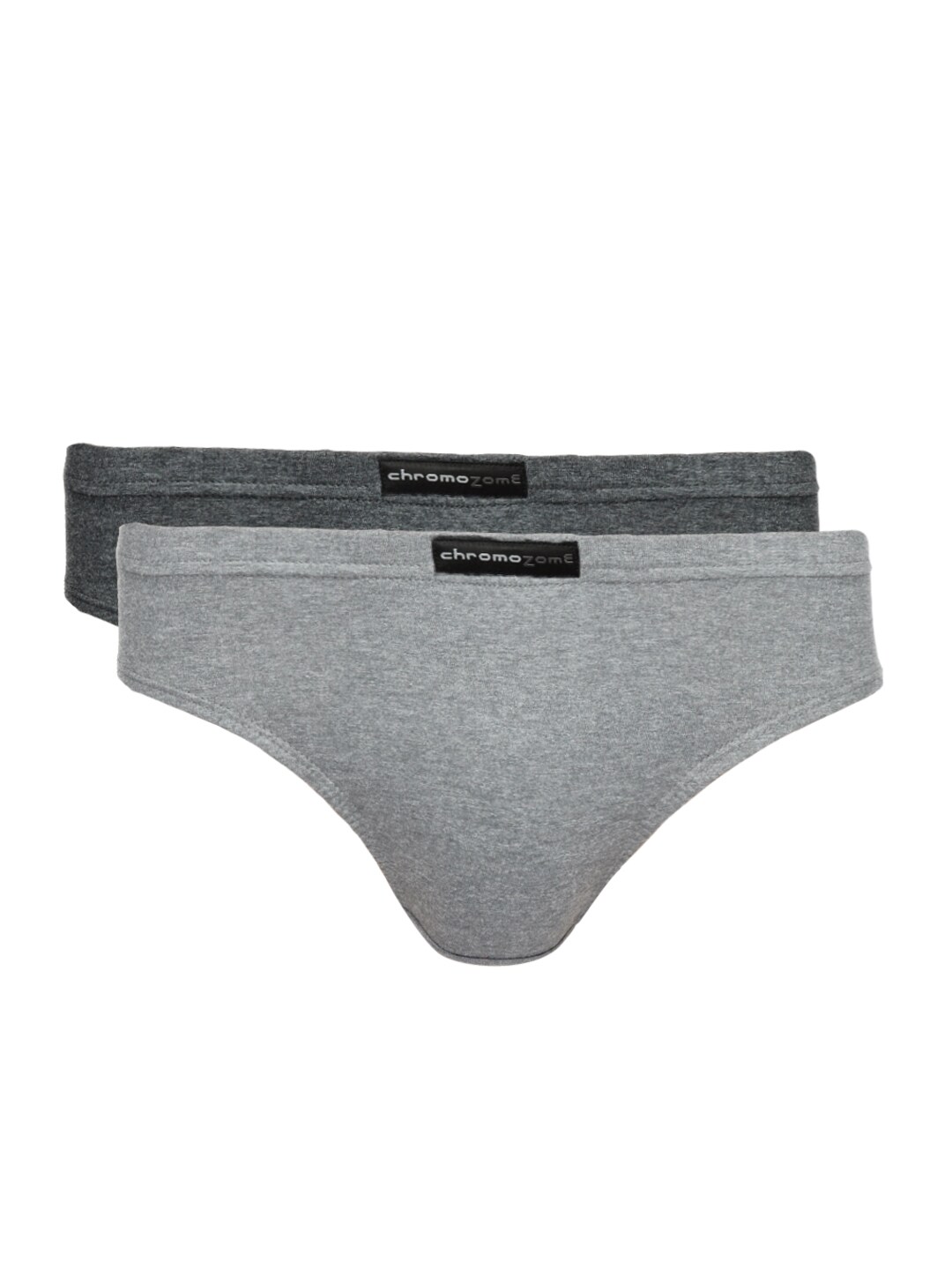 Chromozome Men Pack of Two Grey Briefs
