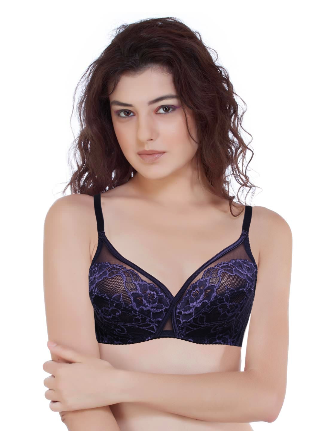 Enamor Women Purple Bra