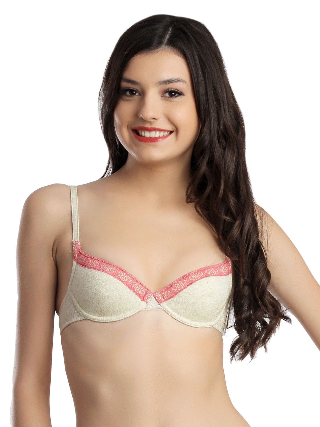 Enamor Ivory Coloured Smooth Bra