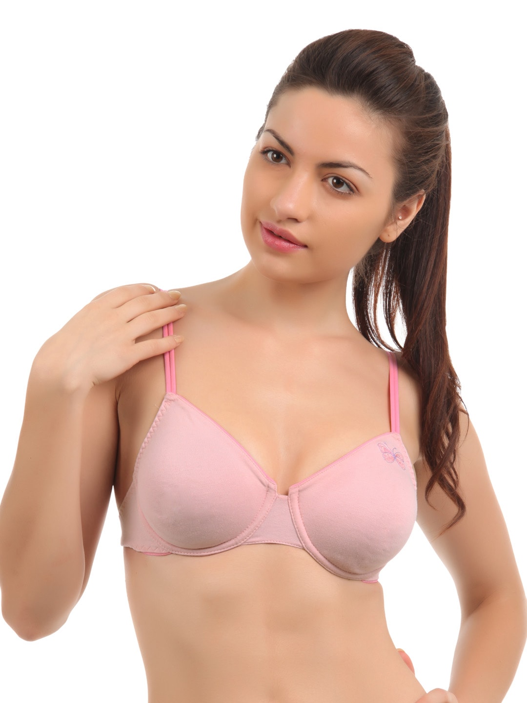 Enamor Women Pink Bra