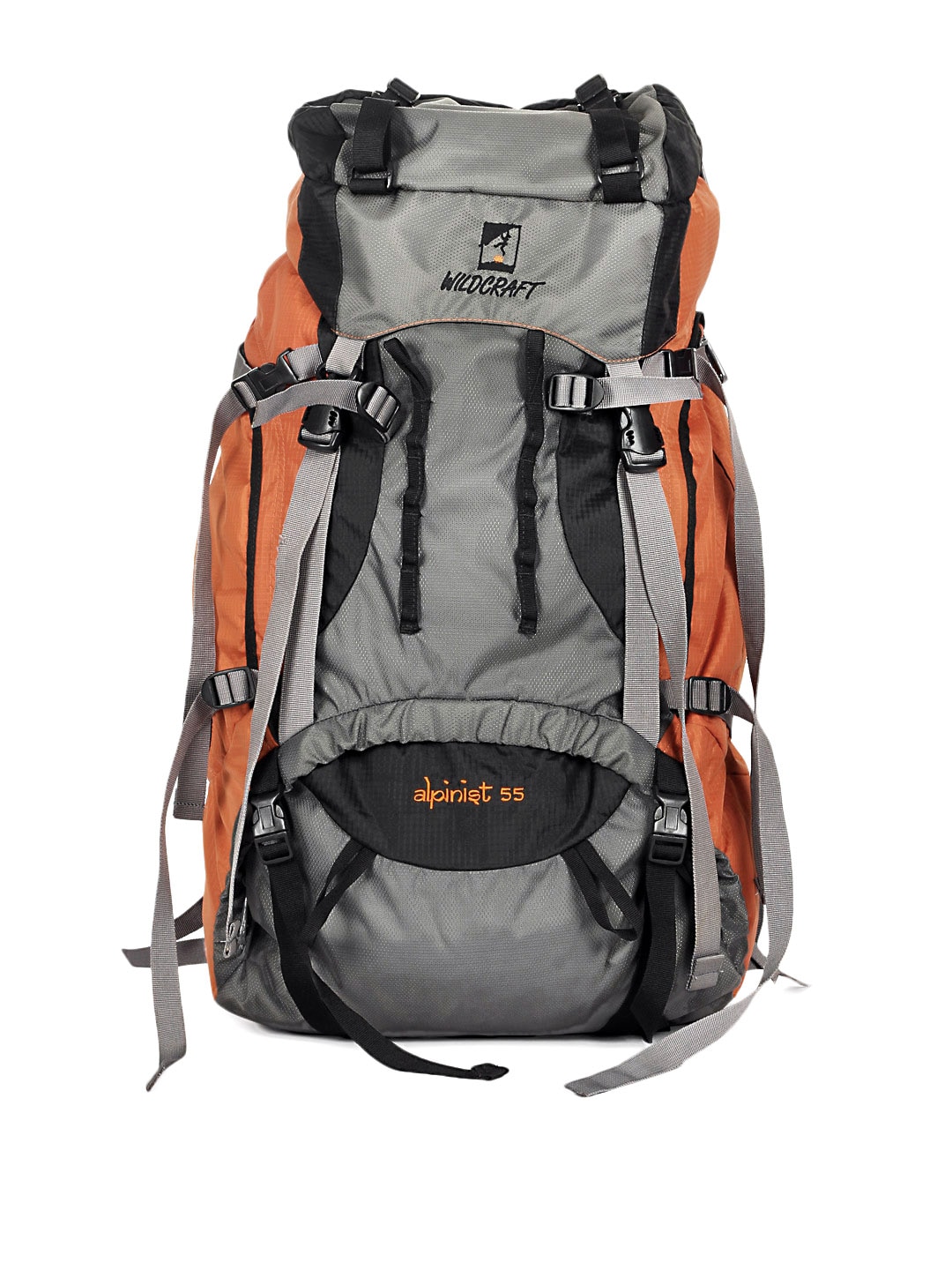 Wildcraft Unisex Orange Alpinist 55 Backpack