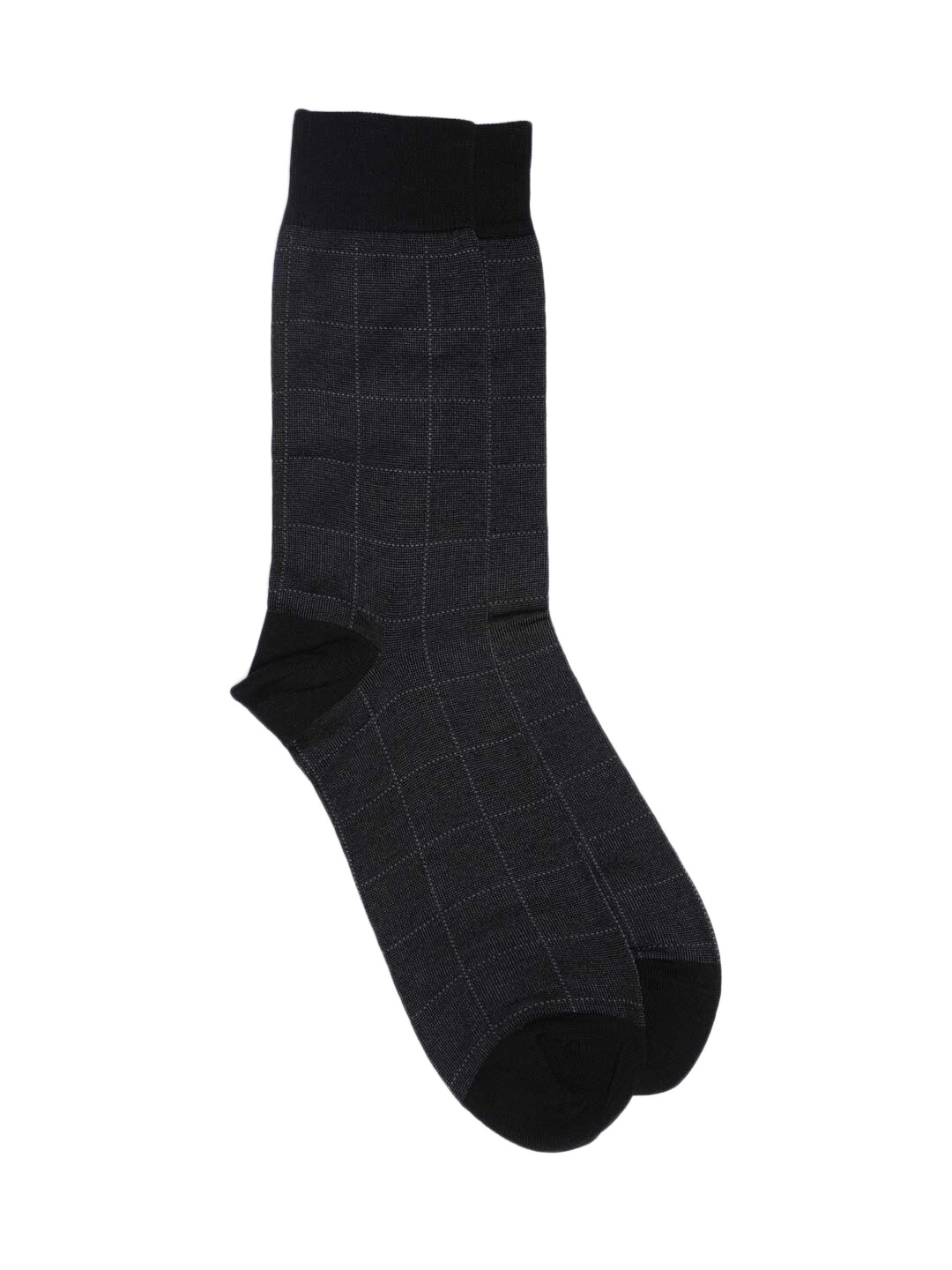 Raymond Men Grey & Black Socks