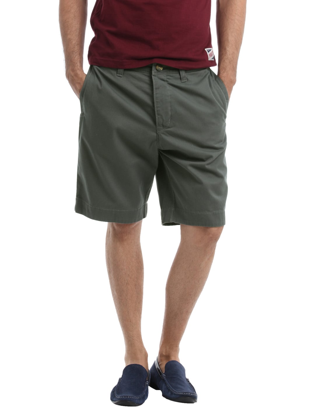 Myntra Men Grey Shorts