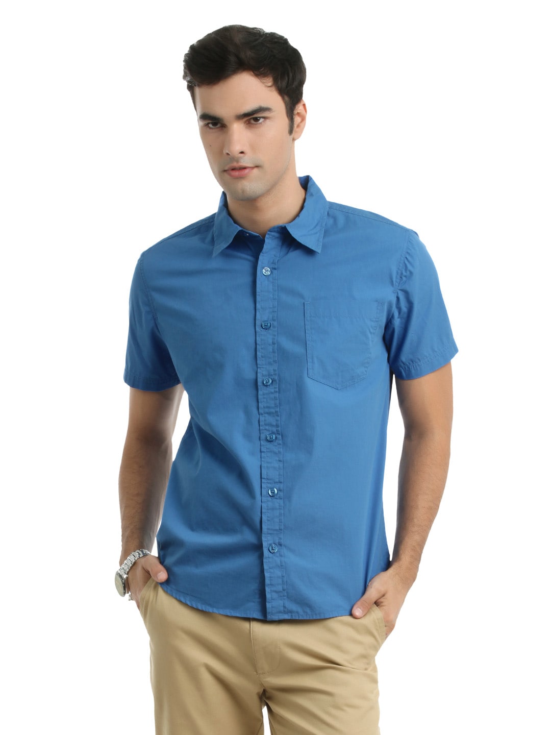 Myntra Men Blue Shirt