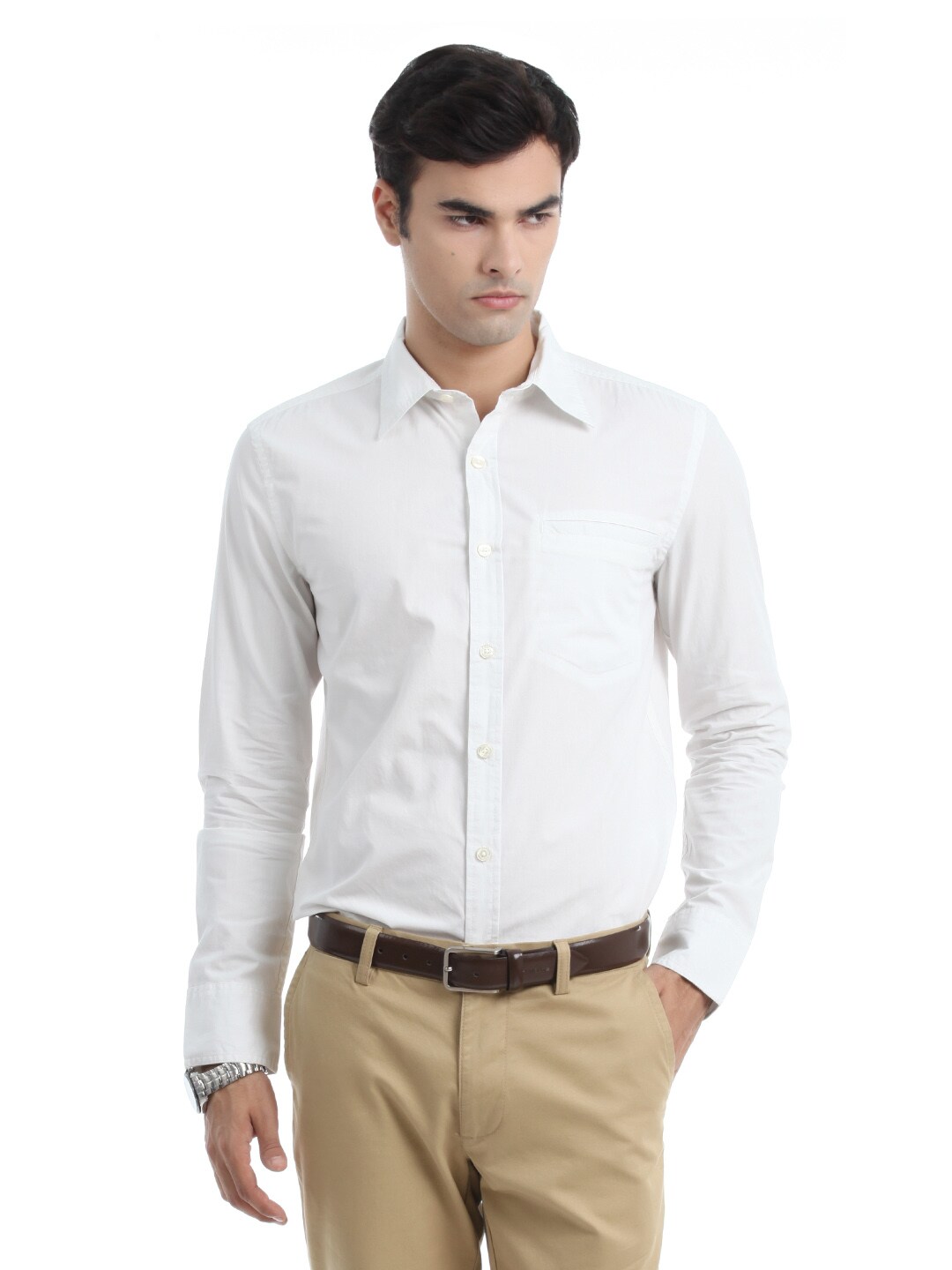 Myntra Men White Shirt