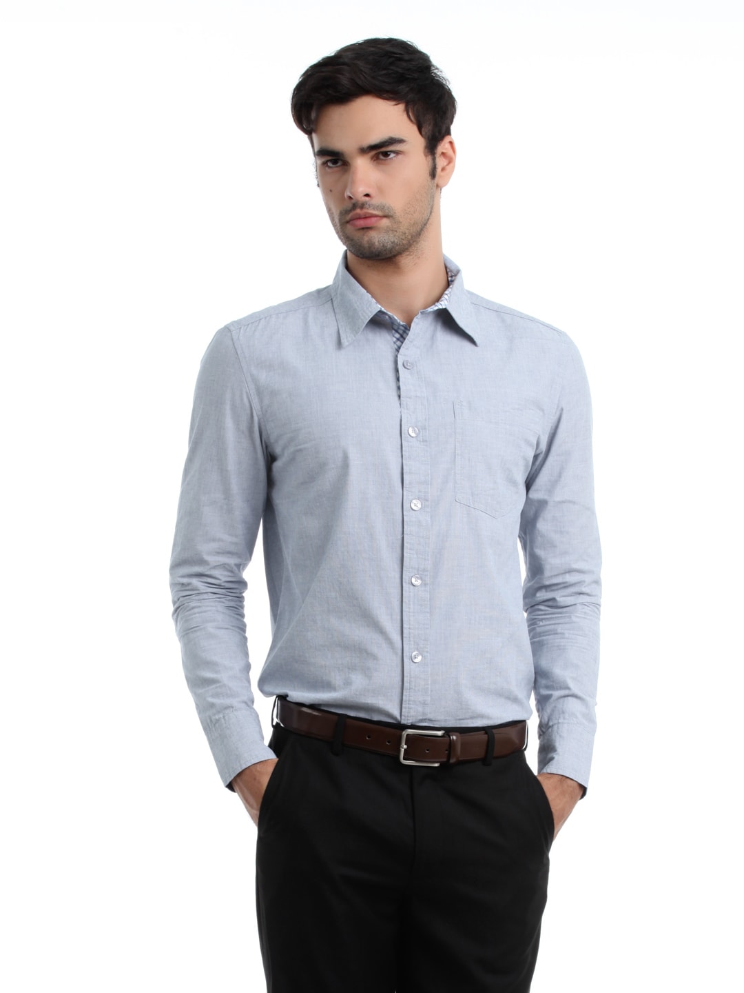 Myntra Men Blue Shirt