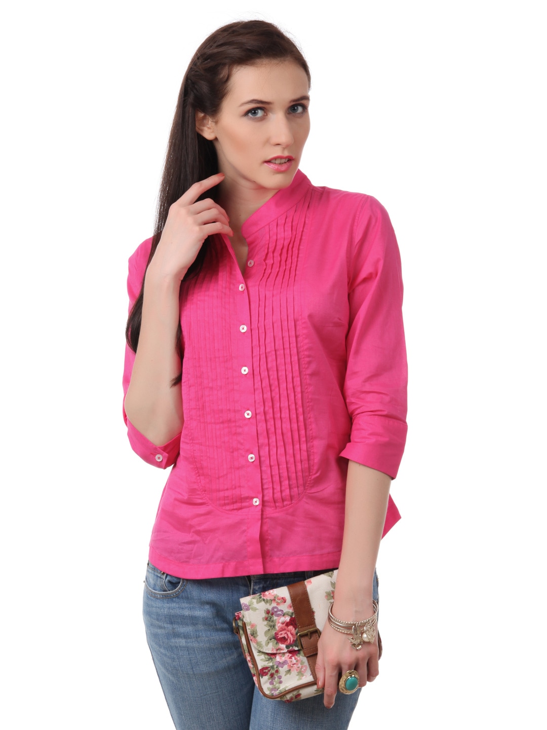 Myntra Women Pink Top