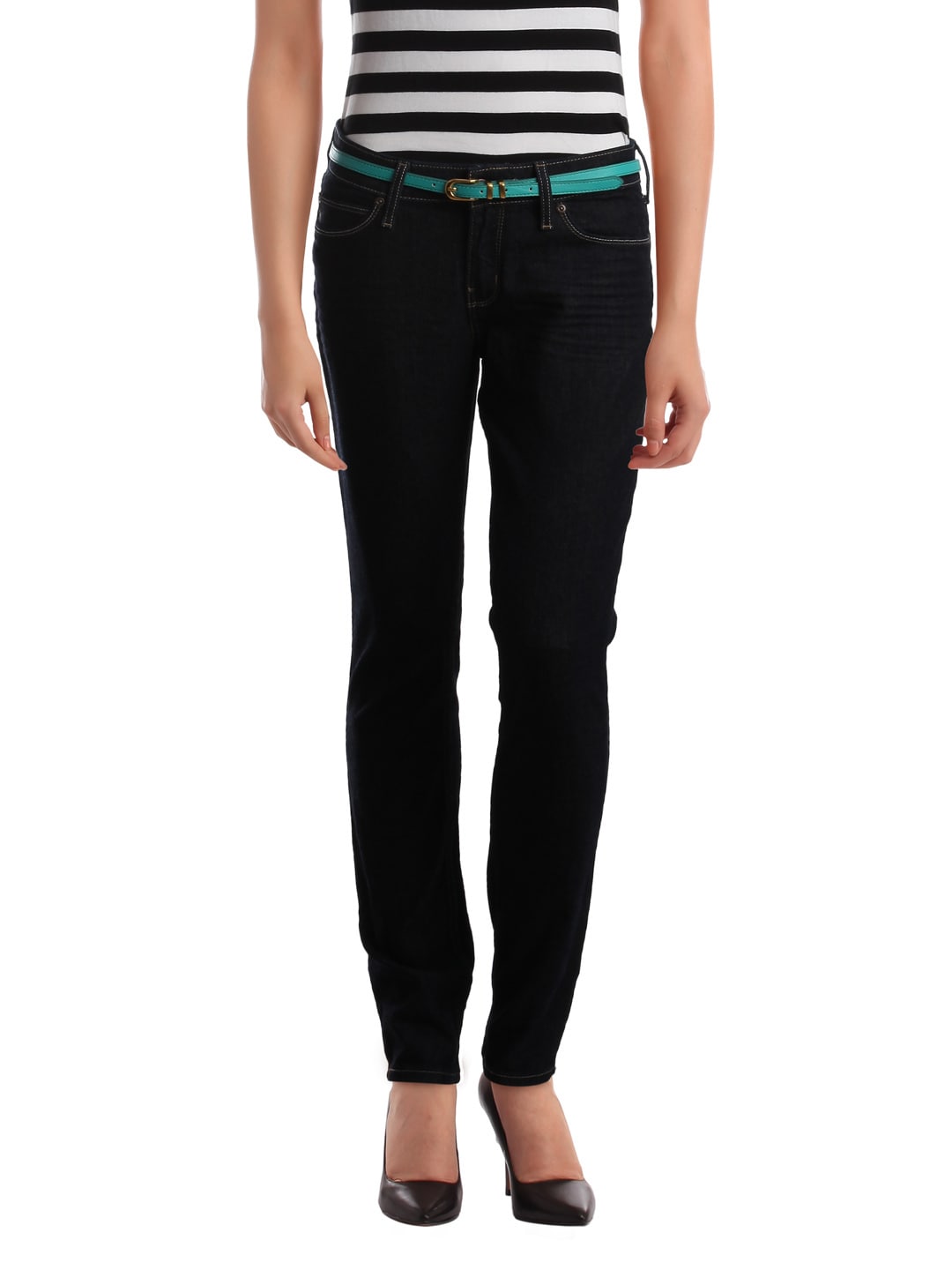 Denizen Women Navy Blue Jeans