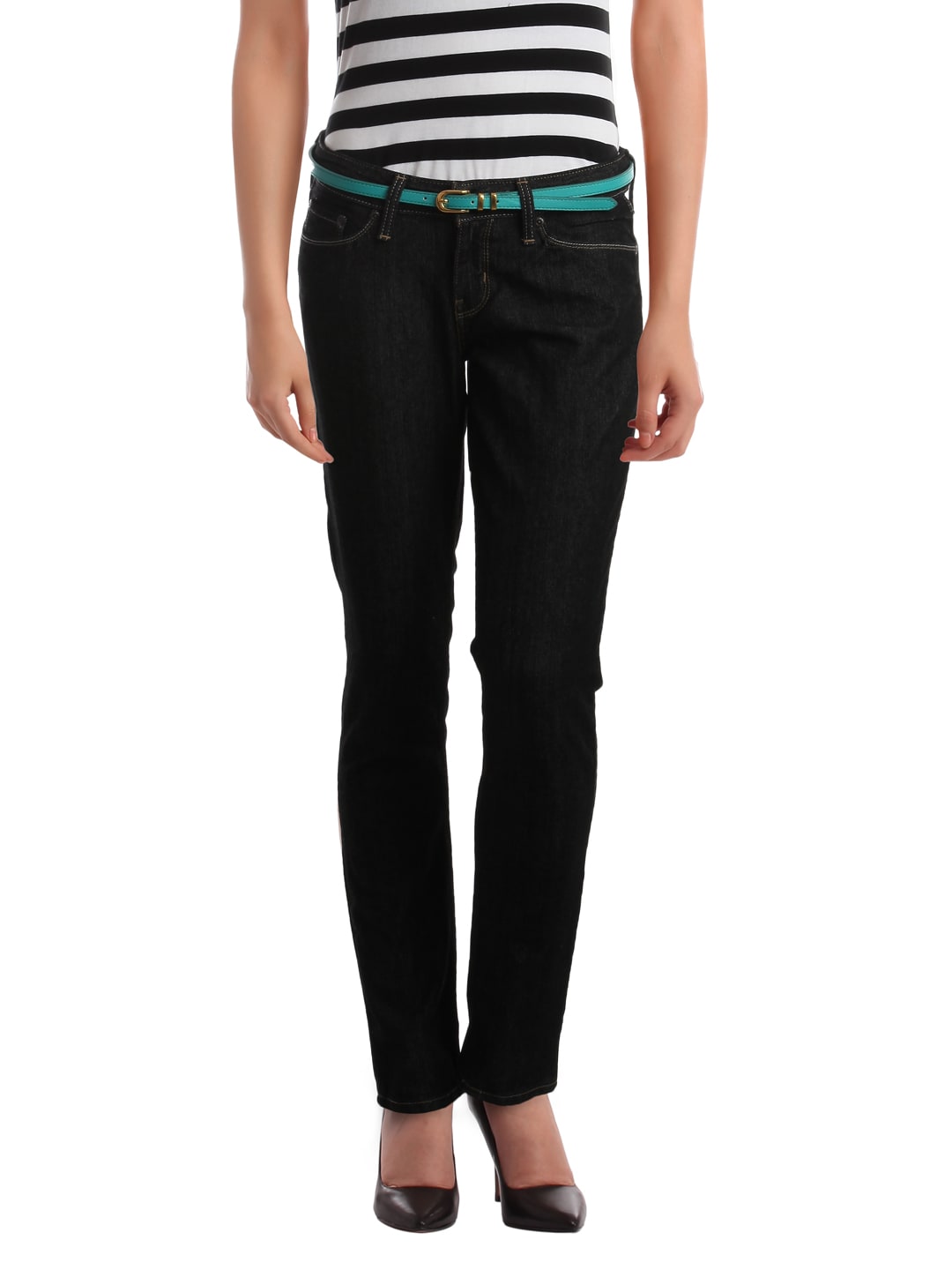 Denizen Women Black Jeans