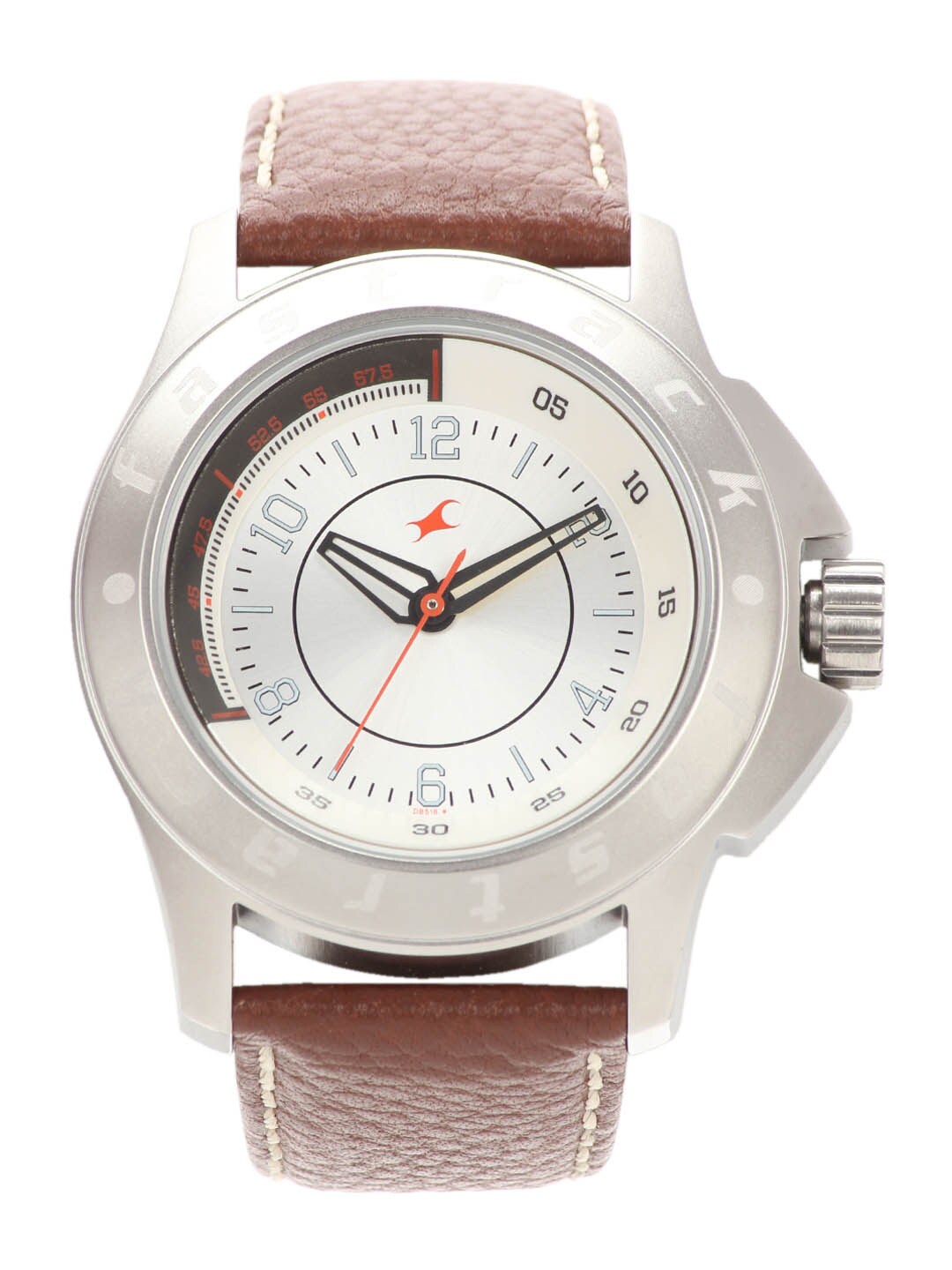Fastrack Men Silver Dial Watch