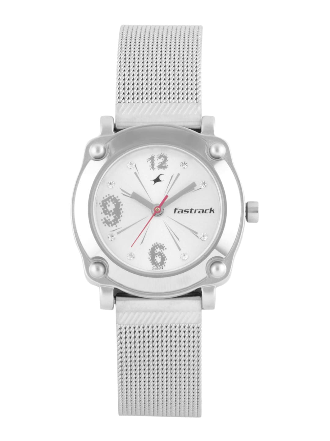 Fastrack Women White Dial Watch NB6027sm01