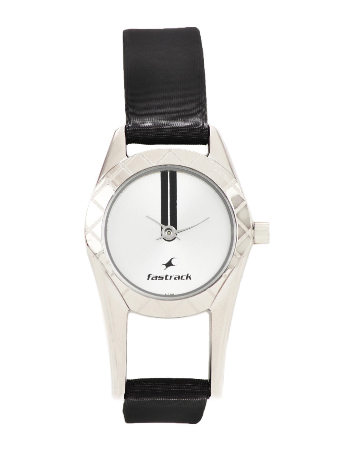 Fastrack Women Sliver Dial Watch