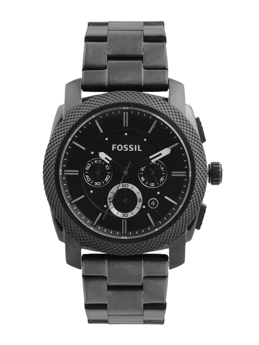 Fossil Men Black Dial Chronograph Watch FS4552