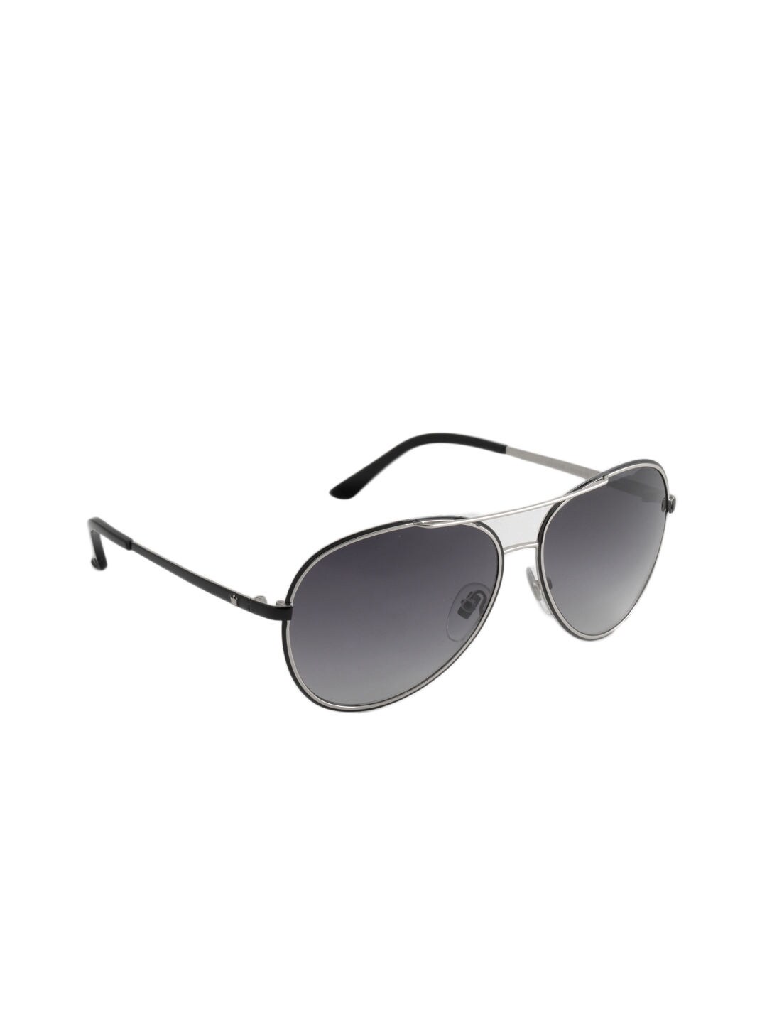 Louis Philippe Men Black Sunglasses