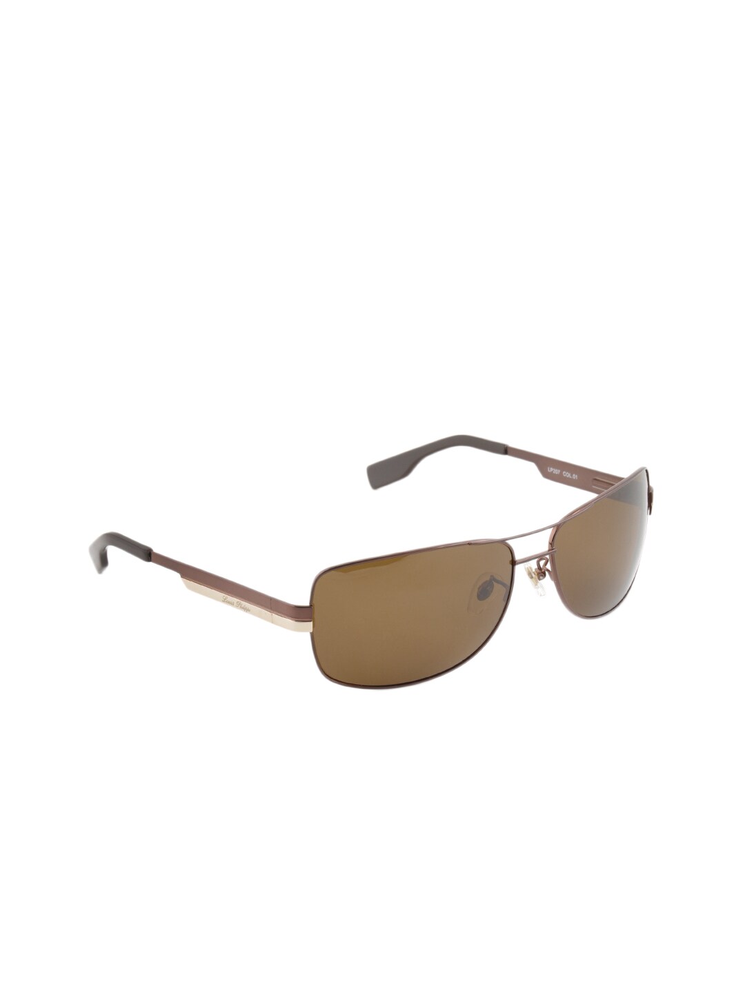 Louis Philippe Men Brown Sunglasses LP207-C1