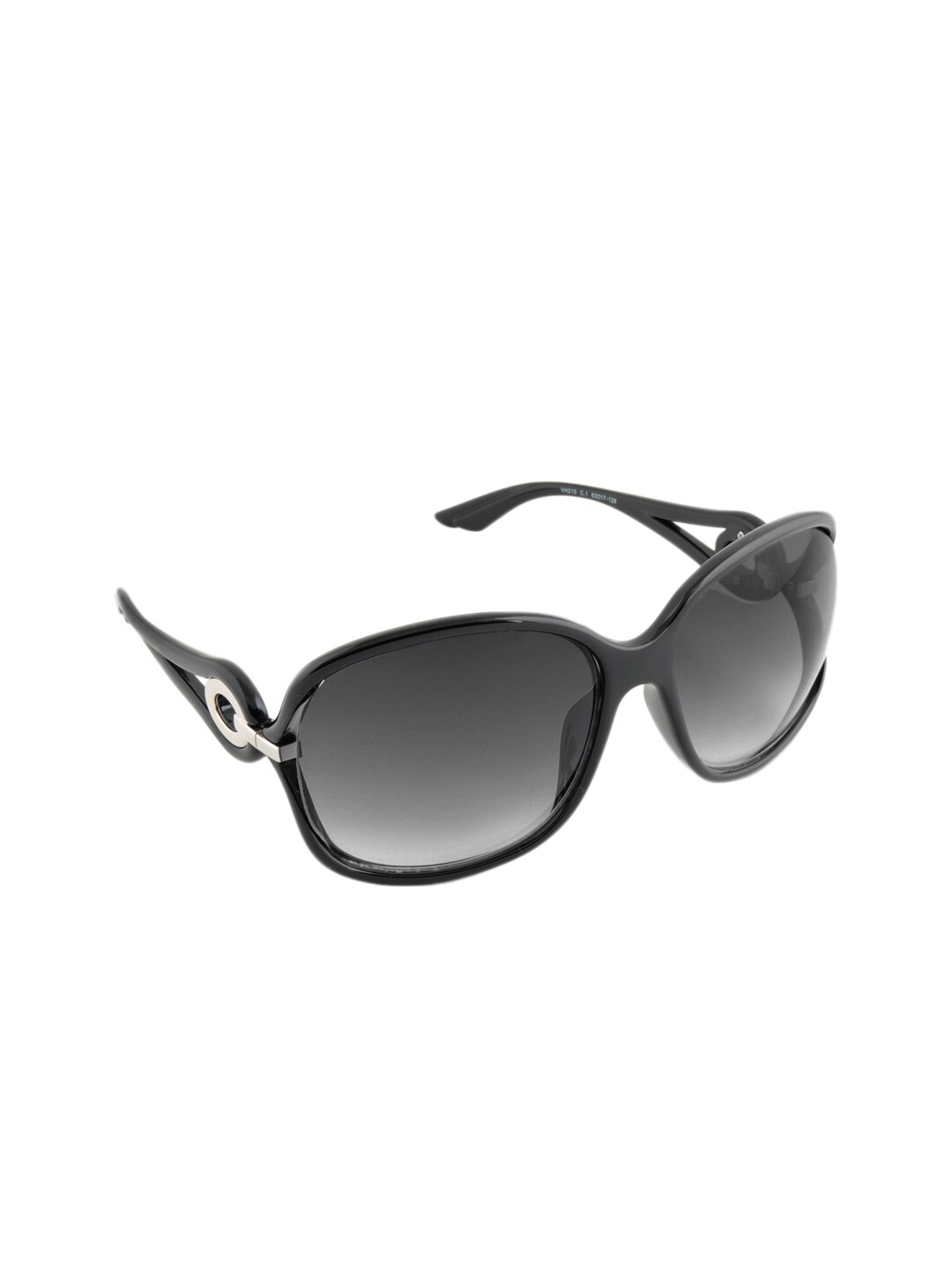 Van Heusen Women Black Rectangular Sunglasses VH215-C1